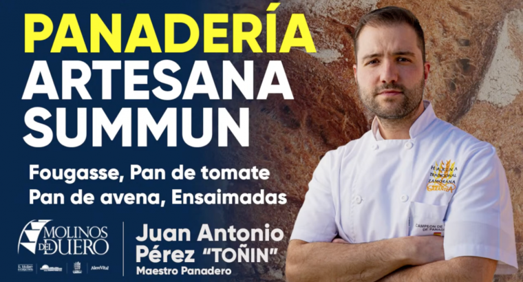 Taller online de panadería artesana Summun con Juan Antonio Pérez