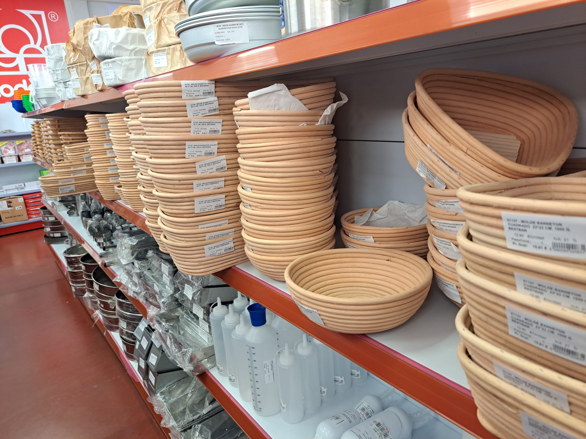 Bannetones para profesionales de la panadería