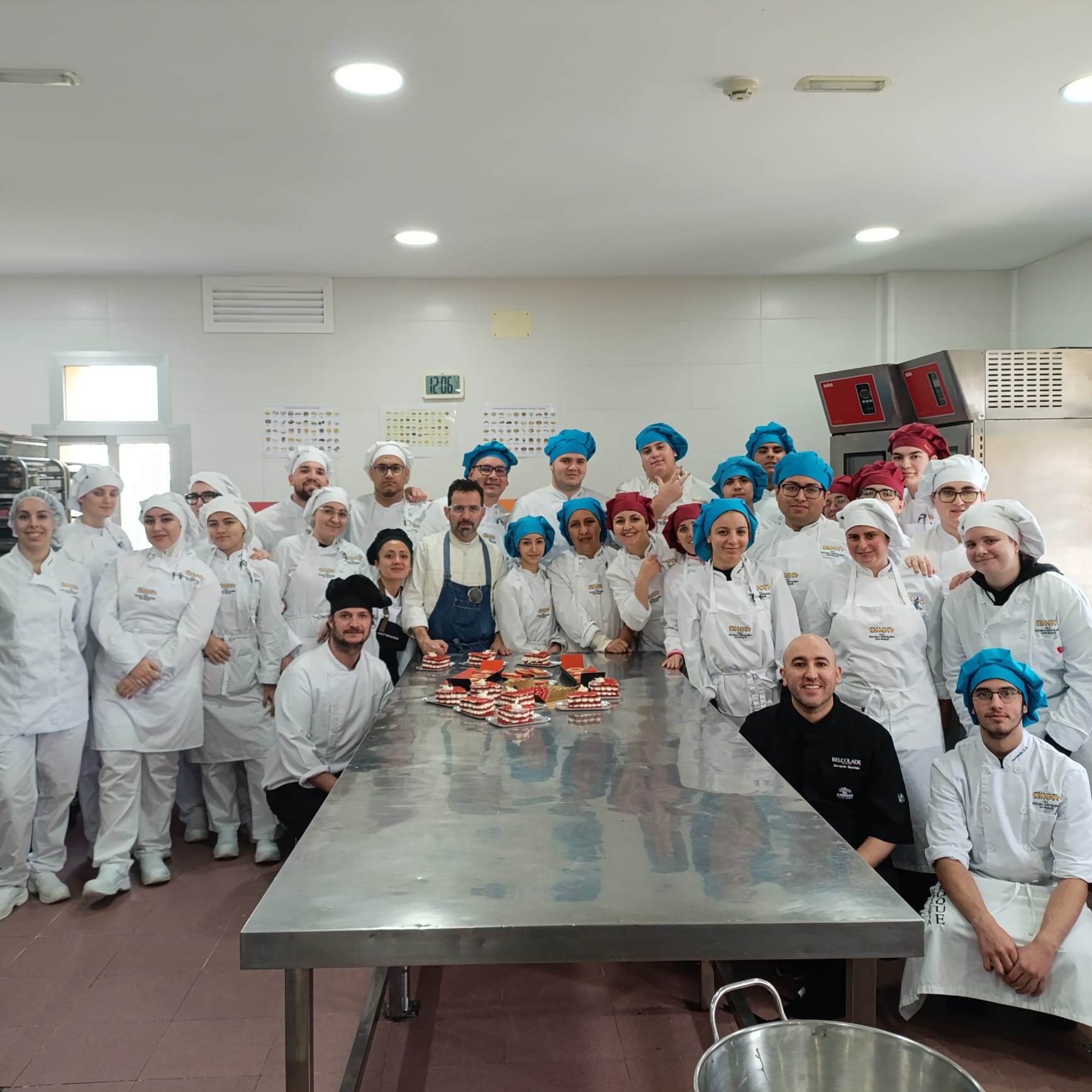 Taller de chocolate Bernardo Guzmán y Puratos
