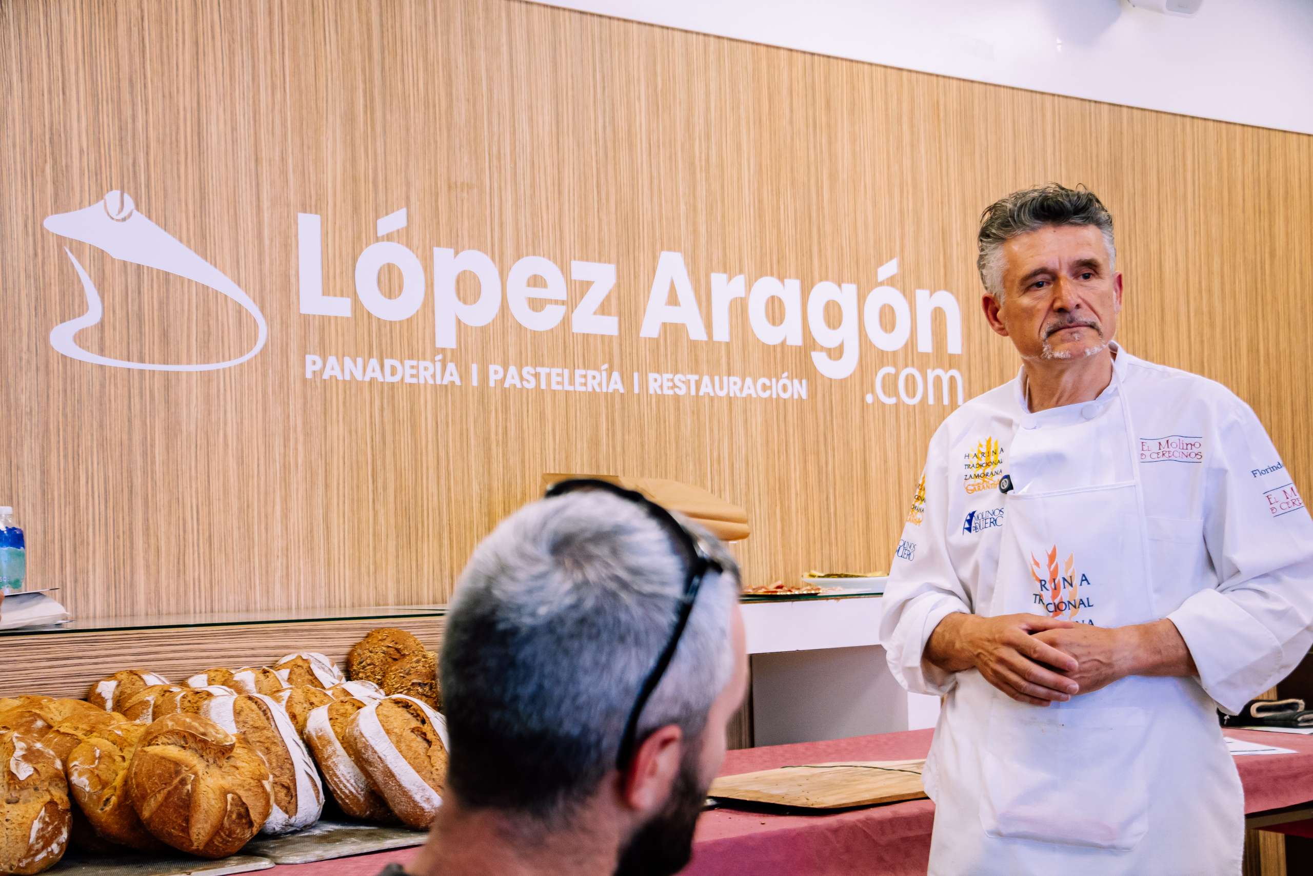 Lopez aragón en El Puerto de Santa maría. Profesional de la panadería. Harina Tradicional Zamorana.