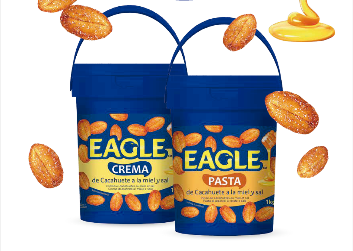 Pasta y crema Eagle para repostería profesional. López Aragón.