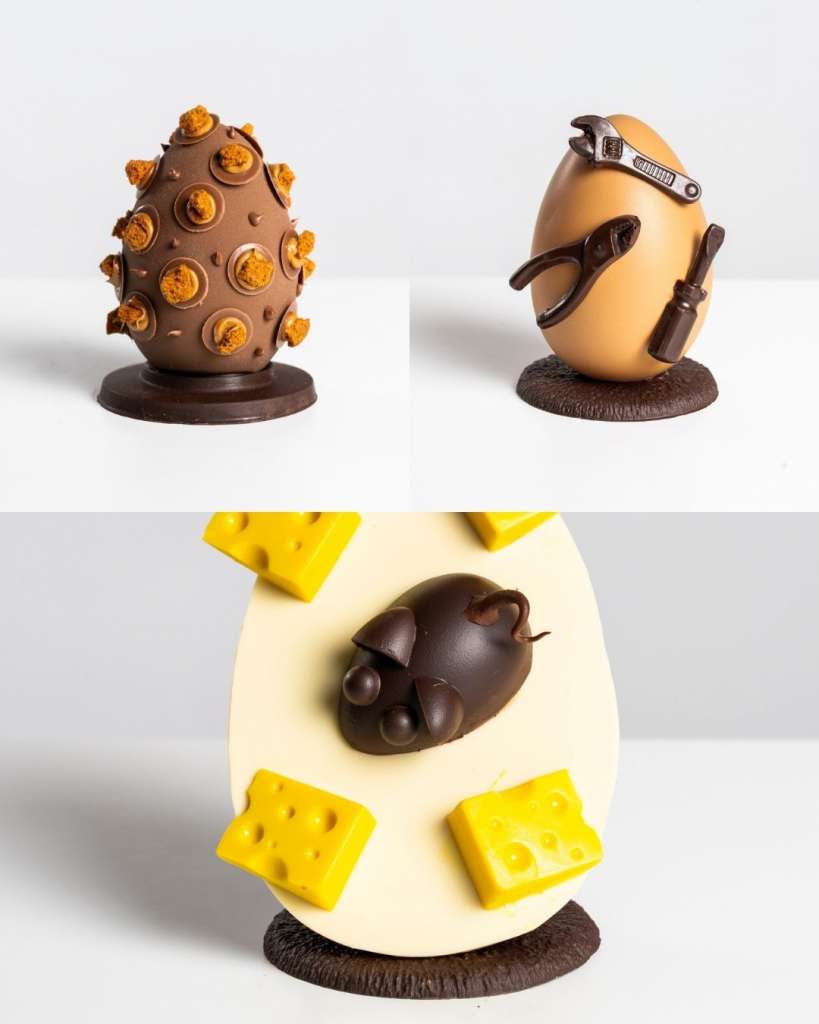 Chocolate para profesionales. Huevos de Pascua. López Aragón.
