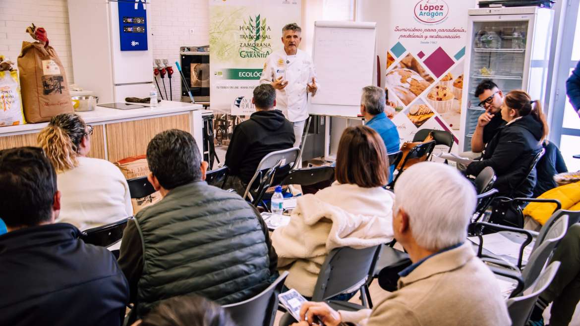 Formación profesional de panadería en el Aula de López Aragón con Florindo Fierro y Molinos del Duero