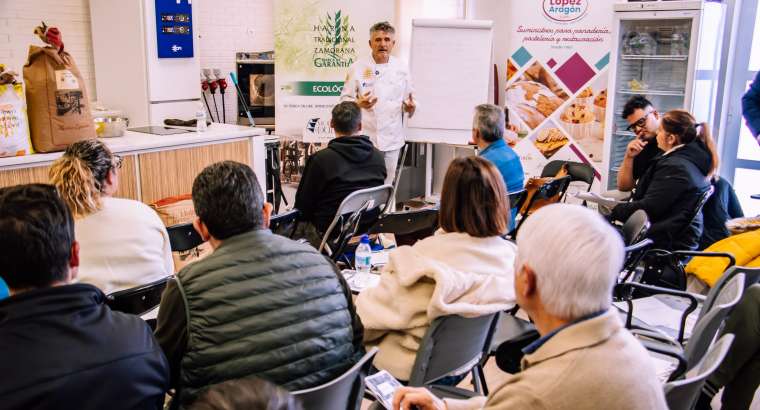 Formación profesional de panadería en el Aula de López Aragón con Florindo Fierro y Molinos del Duero